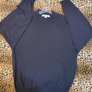 NWOT Pronto Uomo Blk Long Sleeve Mock Turtle Neck